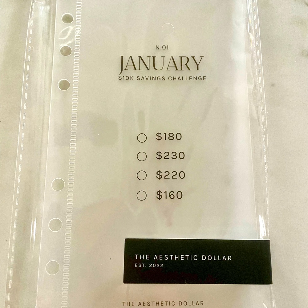 NEW $10K Monthly Savings Challenge